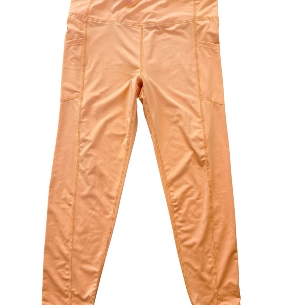 Women’s Pro Player Orange leggings EUC Size large